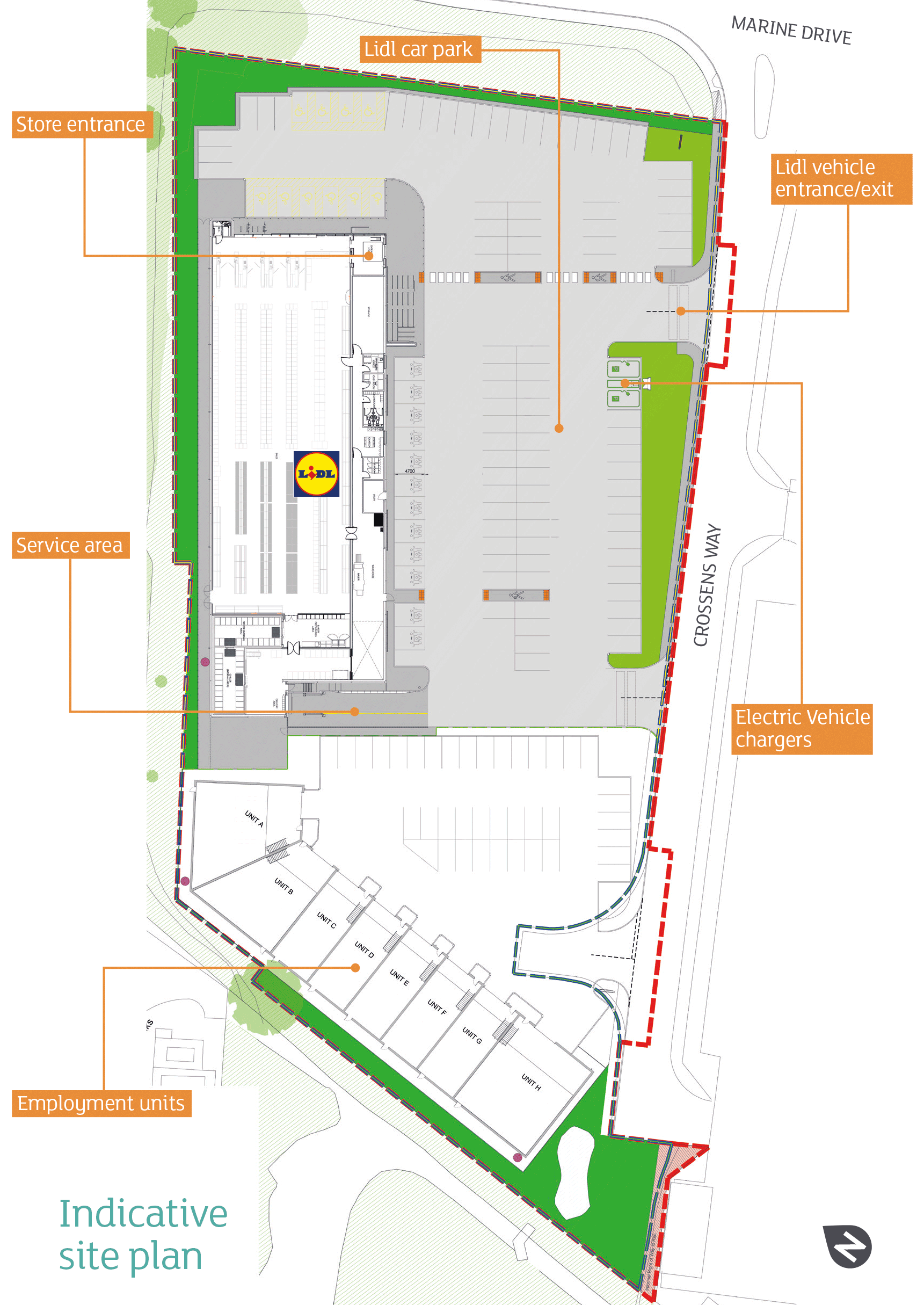 Southport site plan